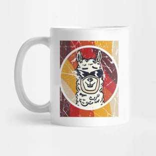 'Retro Chill No Prob-Llama' Alpaca Llama Trendy Gift Mug